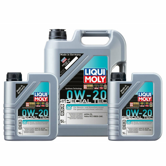 Liqui Moly Special Tec V 0W20 Volvo Engine Oil ACEA C5 VCC RBS0-2AE 20632 - World of Lubricant