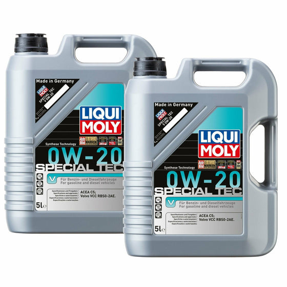 Liqui Moly Special Tec V 0W20 Volvo Engine Oil ACEA C5 VCC RBS0-2AE 20632 - World of Lubricant