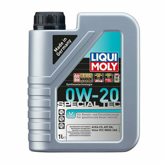 Liqui Moly Special Tec V 0W20 Volvo Engine Oil ACEA C5 VCC RBS0-2AE 20632 - World of Lubricant
