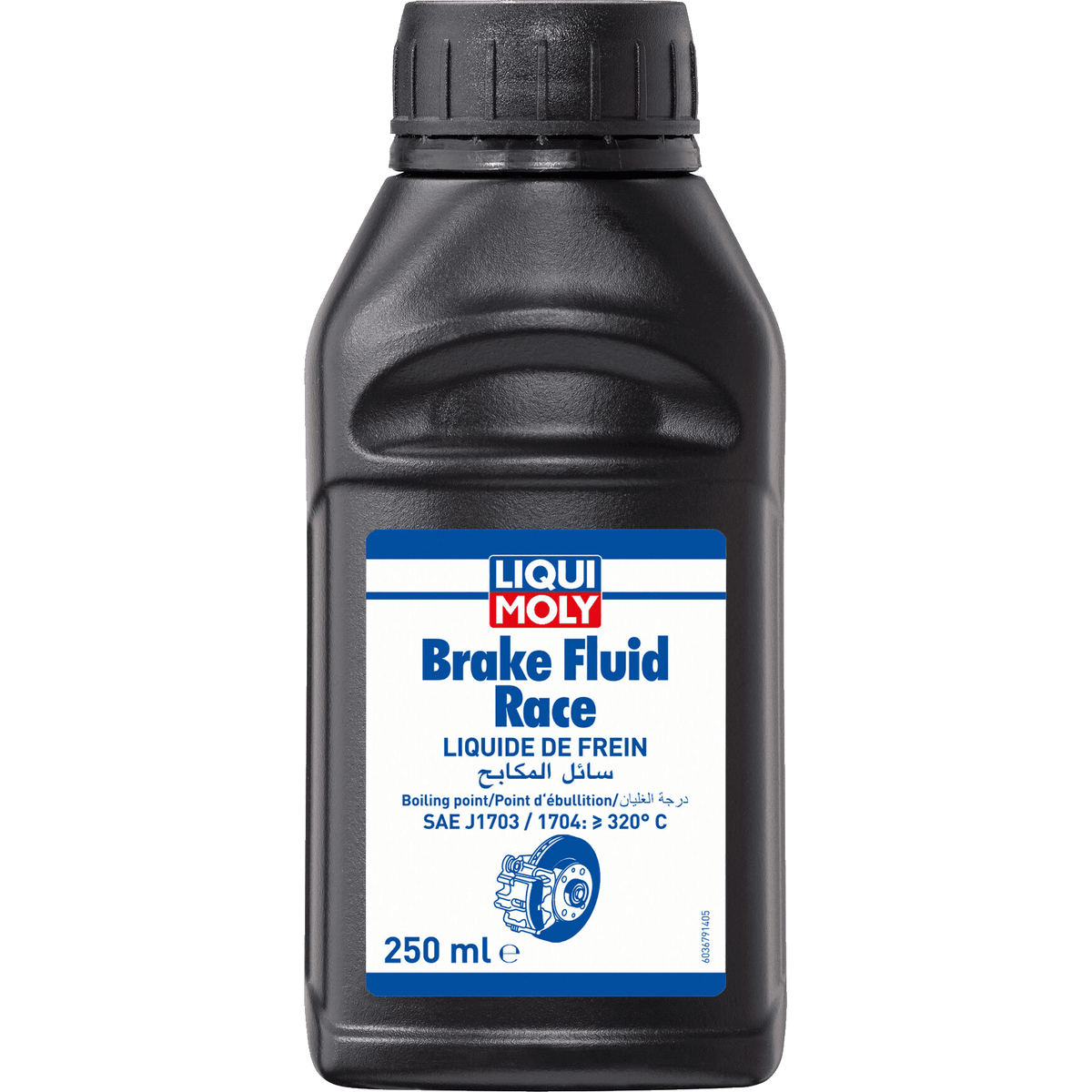Liqui Moly Synthetic Brake Fluid Racing Bottle Hydraulic 250ml 3679 - World of Lubricant