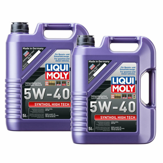 Liqui Moly SYNTHOIL HIGH TECH SAE 5W40 ACEA A3/B4 API SM 1856 - World of Lubricant