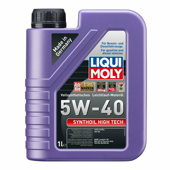 Liqui Moly SYNTHOIL HIGH TECH SAE 5W40 ACEA A3/B4 API SM 1856 - World of Lubricant