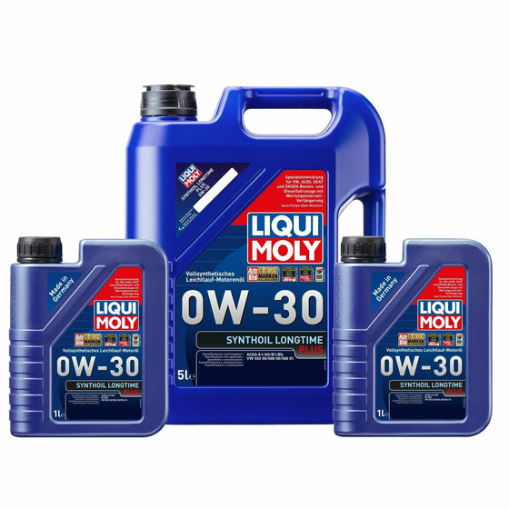 Liqui Moly Synthoil Longtime Plus 0W30 Engine Oil VW AUDI SEAT SKODA 1151 - World of Lubricant