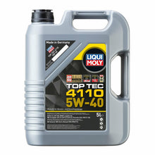  Liqui Moly Top Tec 4110 5W40 Engine Oil C3 BMW-LL Porsche C40 VW 511 MB 229 21479 - World of Lubricant