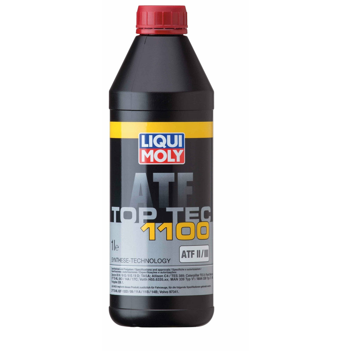 Liqui Moly Top Tec ATF 1100 Automatic and Manual Shift Transmission , Steering , Hydraulic Fluid 3651 - World of Lubricant