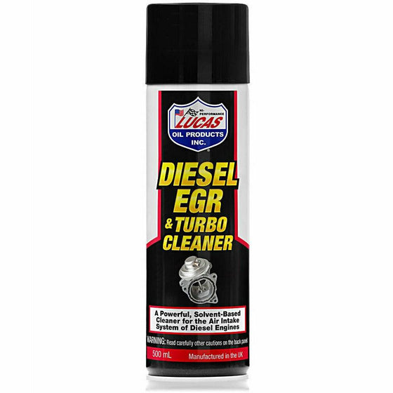 Lucas Diesel EGR Cleaner Inlet Valve Air Intake System Treatment Turbo 500ML 41019 - World of Lubricant