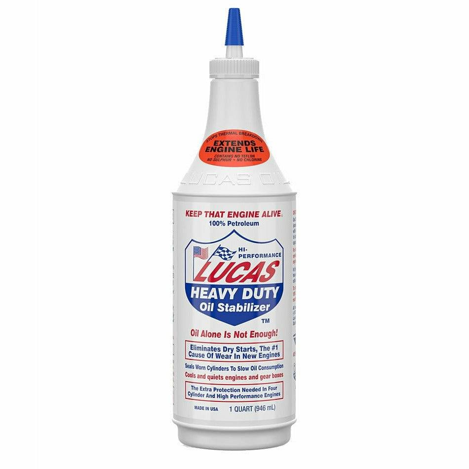 Lucas Oil Heavy Duty Oil Stabilizer Engine Additive Fluid 946ML Oil Treatment 10001 - World of Lubricant