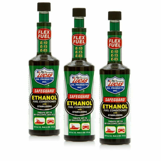 Lucas Safe Guard Ethanol E10 Fuel Treatment Conditioner Additive 473ML 40576 - World of Lubricant