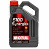 Motul 6100 Synergie+ 10W40 A3/B4 Synthetic Engine Oil VW MB SKODA AUDI 108647 - World of Lubricant
