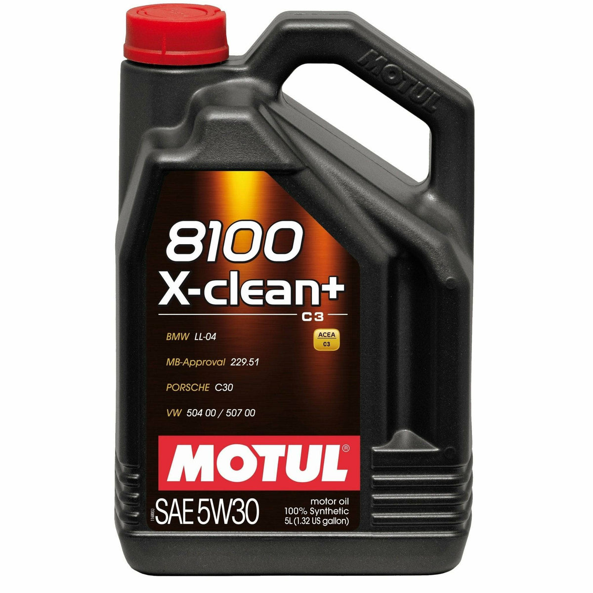 Motul 8100 X-Clean+ 5W30 C3 DPF Synthetic Engine Oil BMW VW MB SKODA AUDI 106377 - World of Lubricant