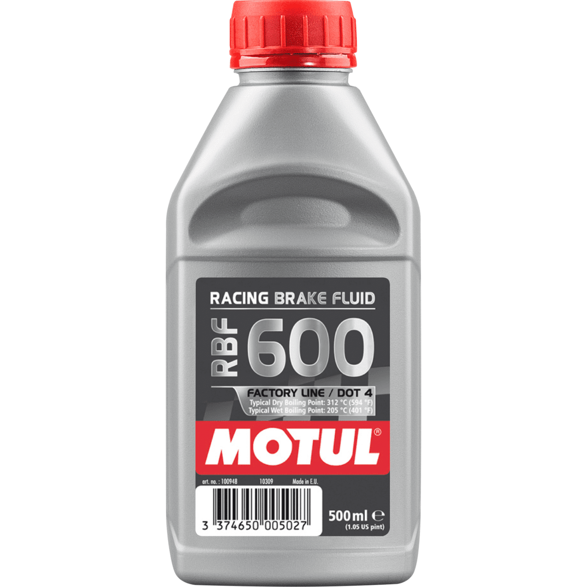 Motul RBF 600 DOT 4 Racing Brake Fluid 500ML Factory Line 100948 - World of Lubricant