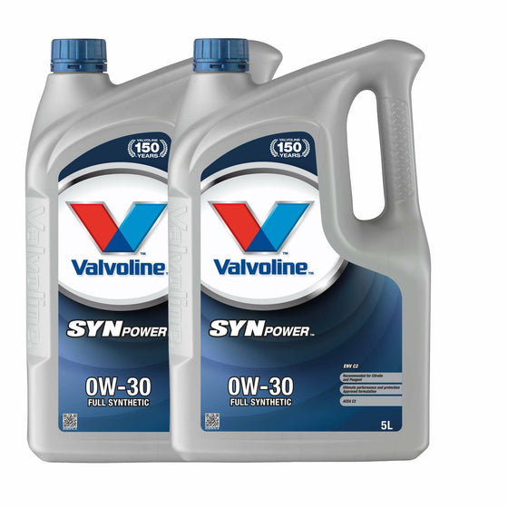 Valvoline 0W30 Fully Synthetic Engine Oil SynPower ENV ACEA C2 PSA B71 Toyota Honda 872519 - World of Lubricant