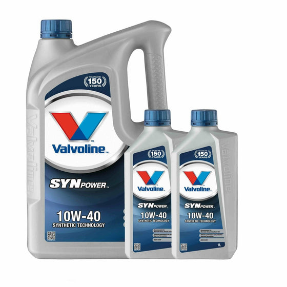 Valvoline 10W40 Semi Synthetic Engine Oil SynPower A3/B4 VW MB RENAULT Approved 872259 - World of Lubricant