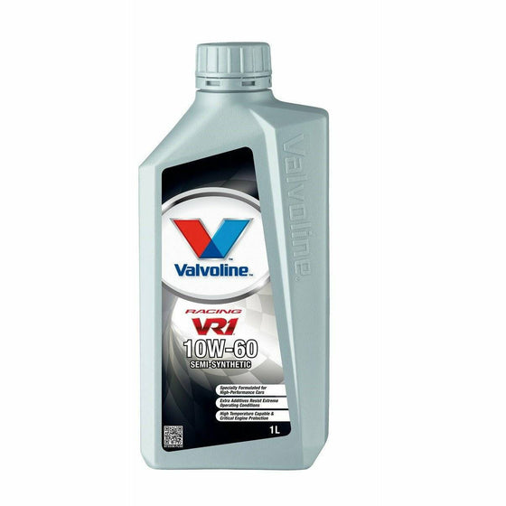 Valvoline 10W60 Premium Semi Synthetic Engine Oil VR1 Racing SL ACEA A3 B4 873339 - World of Lubricant
