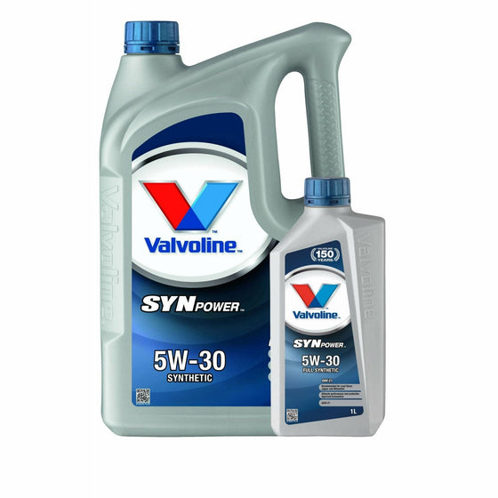 Valvoline 5W30 Fully Synthetic Engine Oil Synpower ENV C1 Ford Jaguar Land Rover 872592 - World of Lubricant