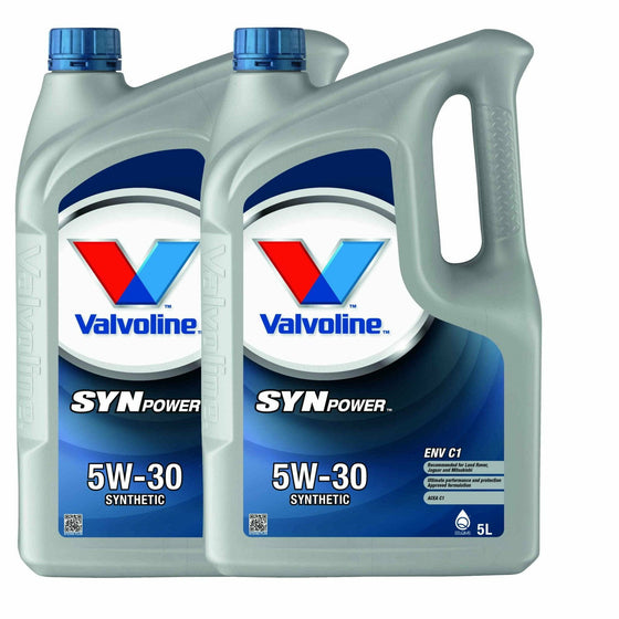 Valvoline 5W30 Fully Synthetic Engine Oil Synpower ENV C1 Ford Jaguar Land Rover 872592 - World of Lubricant