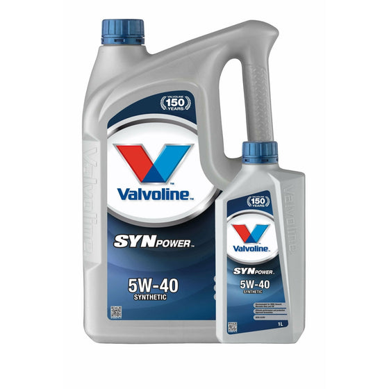 Valvoline 5W40 Fully Synthetic Engine Oil SynPower A3/B4 Renault Approved 872382 - World of Lubricant