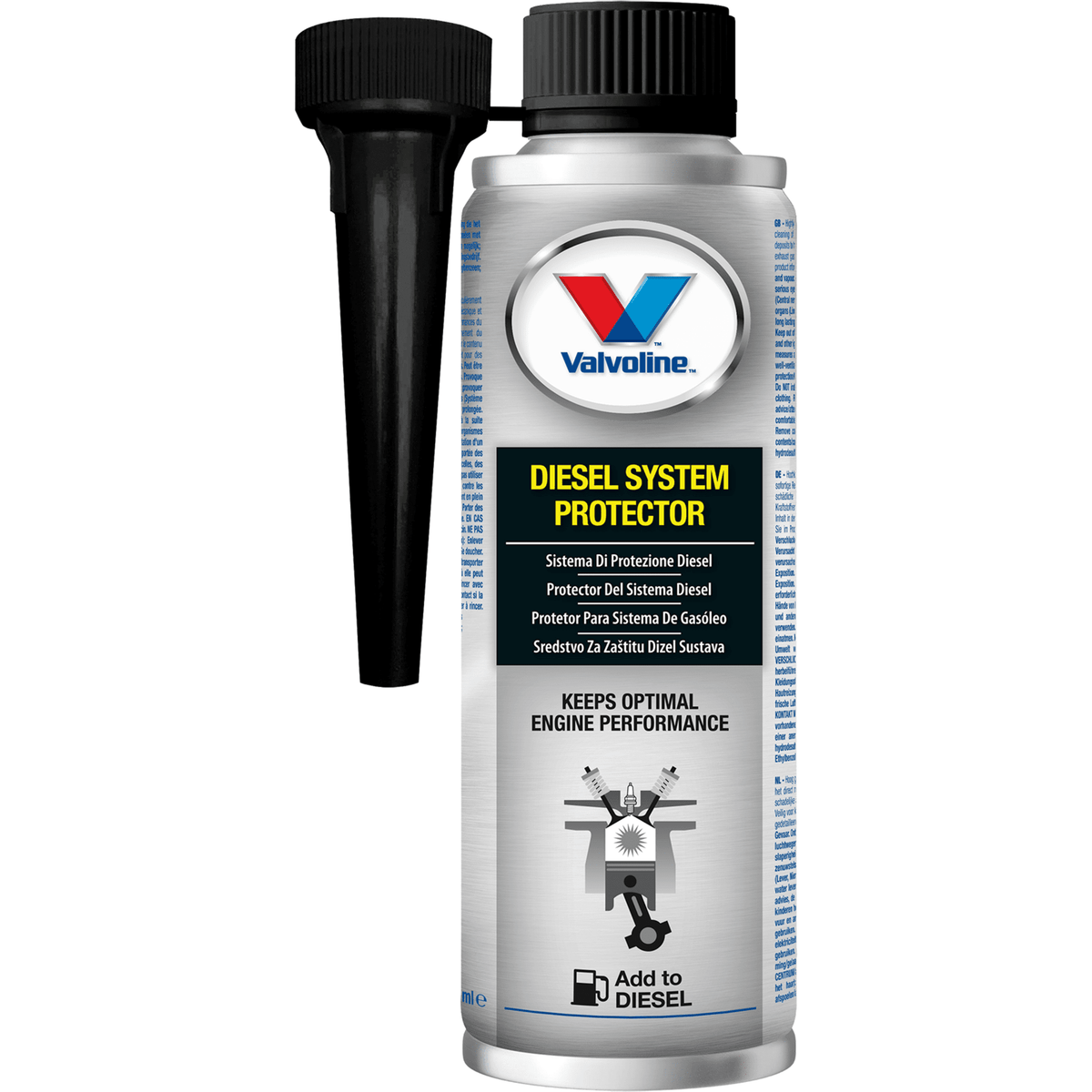 VALVOLINE DIESEL SYSTEM PROTECTOR COMMON RAIL PUMP FUEL ADDITIVE 300ML 890605 - World of Lubricant